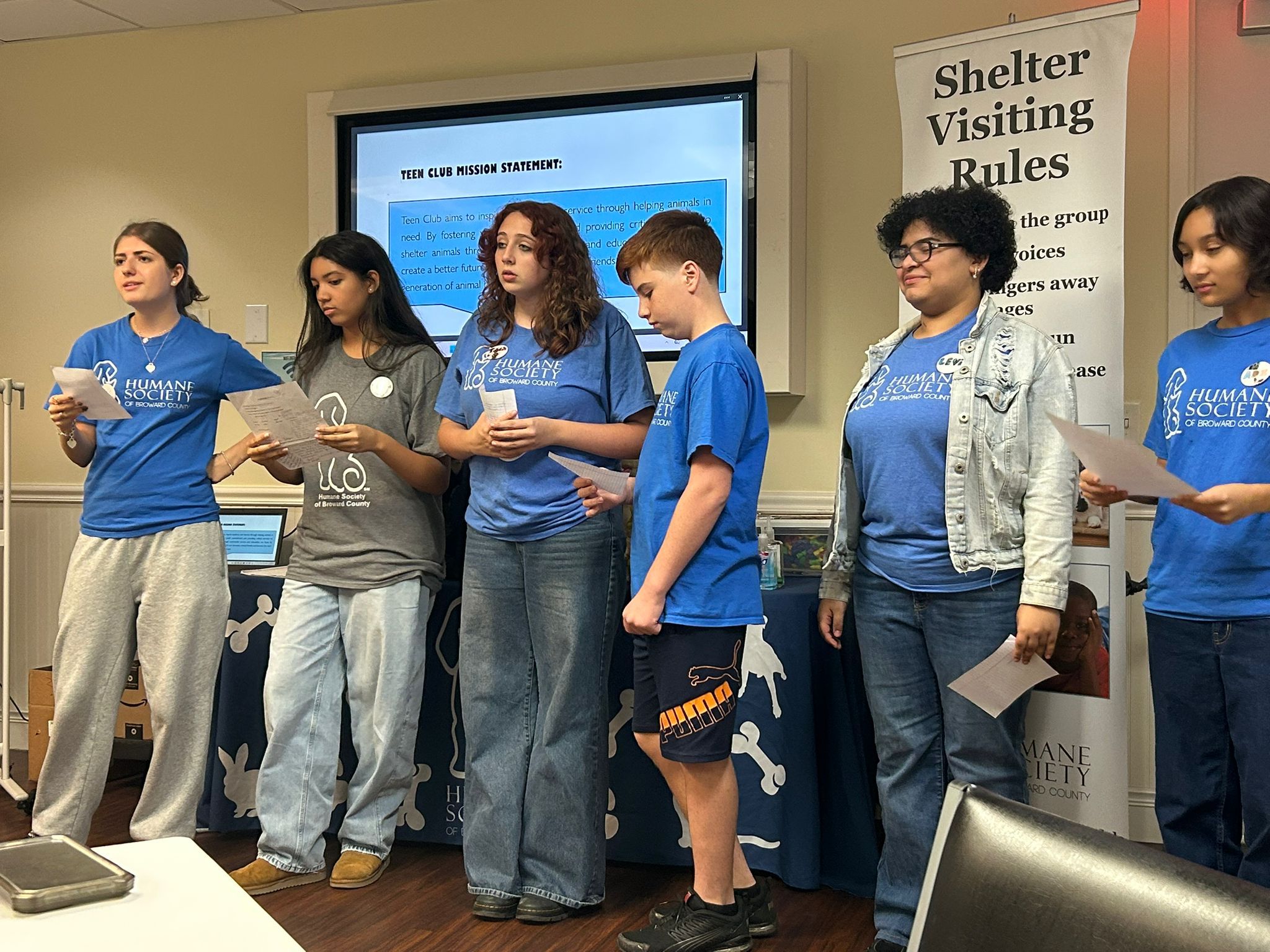 Teen Club Student Leaders